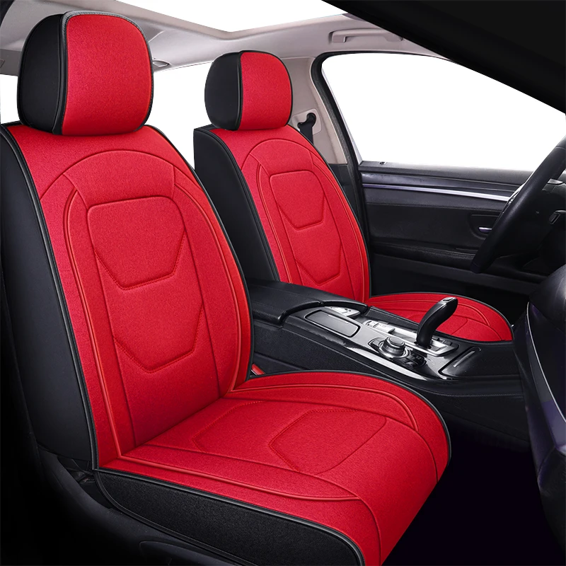 

Flax car seat covers for opel insignia corsa d astra j astra k zafira b mokka vectra c corsa tourer vectra b meriva b accessorie