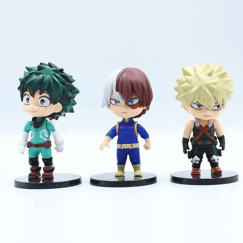 Мой Герой Рисунок Аниме Драконий жемчуг Hand10cm deku Фигурки Коллекция PVC Моделя с