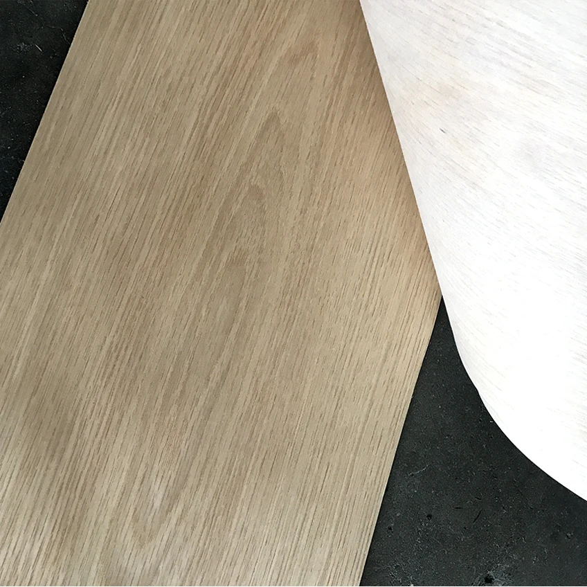 Деревянные виниры из белого дуба (C.C) шпон для стола напольное покрытие мебель