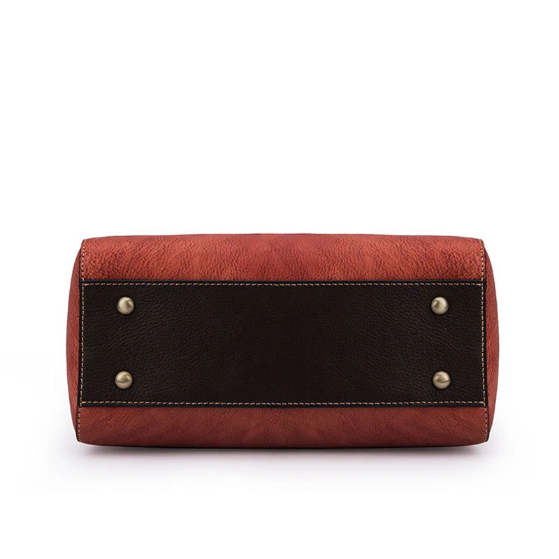 Новинка 2019 натуральная кожа ручная работа сумка на плечо женские сумки через