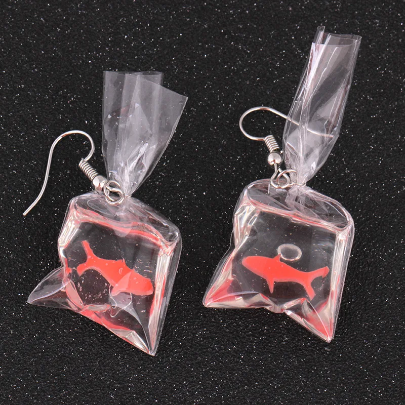 

Resine Bag Kawai Earring Chjarms Kawaii Fish Custom Bulk Resin Acrylic Shark Earrings