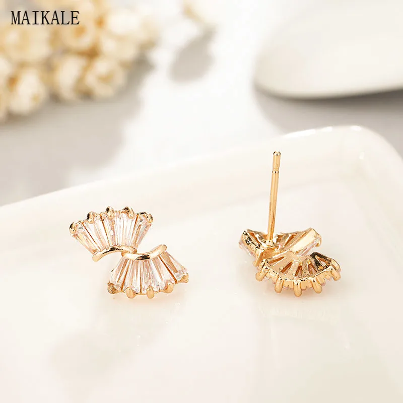 Женские маленькие серьги-гвоздики в форме крыла | Украшения и аксессуары