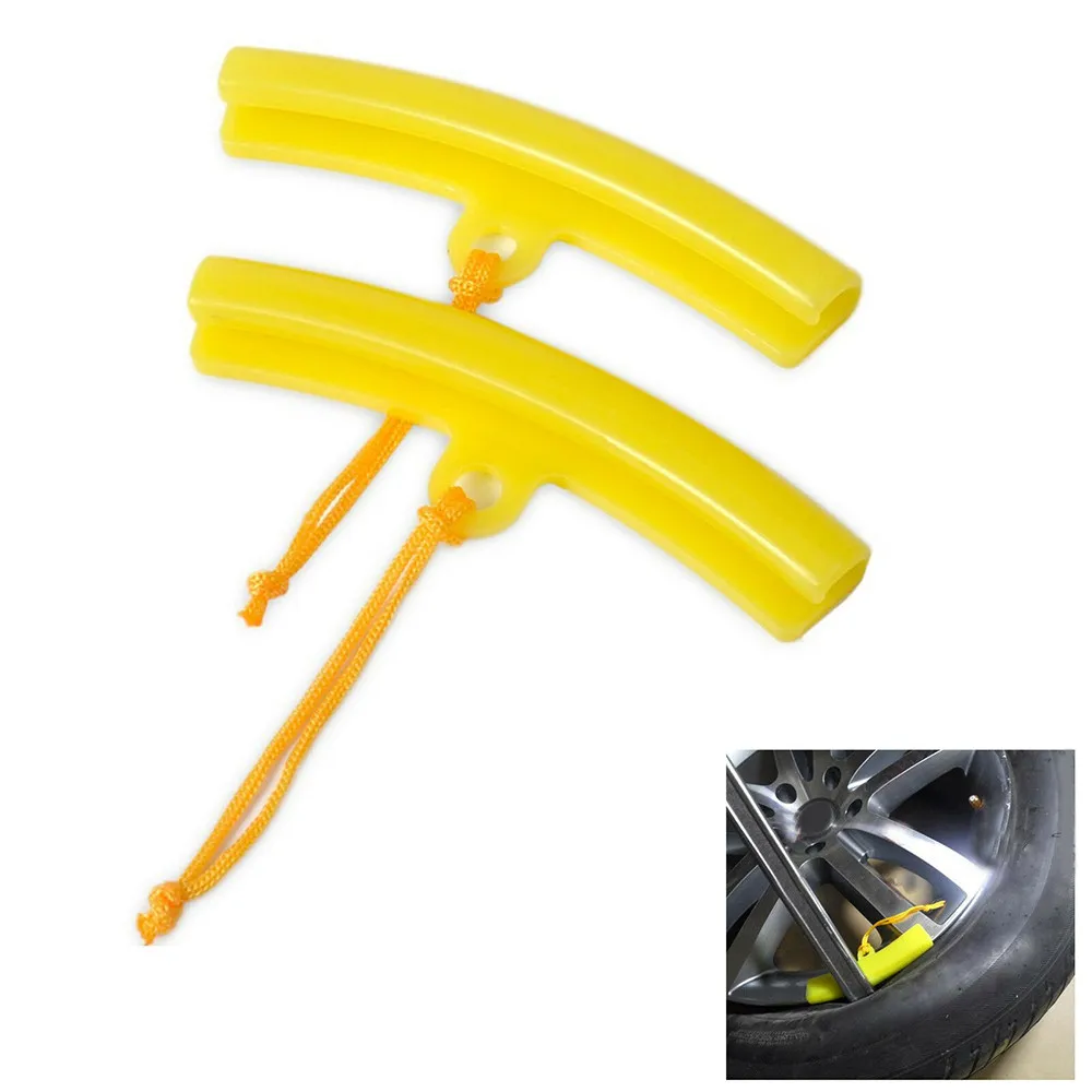 

2x Motorcycle Saver Changing Tyre Tire Wheel Rim Edge Protectors Tool High Quality Plastic Motorcycle Rim Edge Protectors