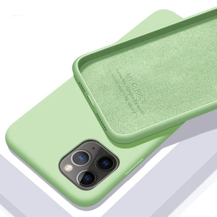 Мягкий чехол для Apple iphone 11 из жидкого силикона тонкая кожа удобная защитная
