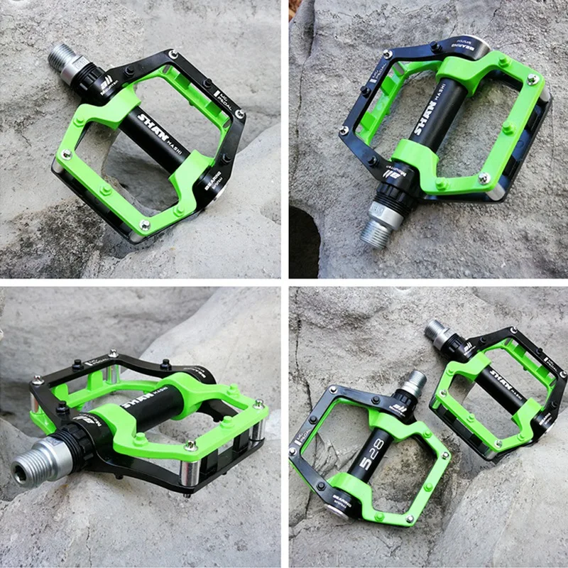 

Shanmashi Bicycle Pedals Ultralight MTB Bearing Bicycle Pedal nesium Aluminum Alloy Bike Parts for MTB Road Bike