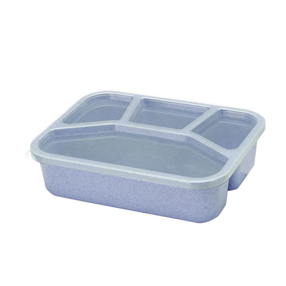 21.5x16.2x5.5cm Blue 3 Слои Творческий Пластик Ланч Коробки контейнеры для Еда микроволновая печь бенто ланч бокс для студентов Портативный Еда хранения Обед Чехол для пикника - Цвет: 21.5x16.2x5.5cm Blue