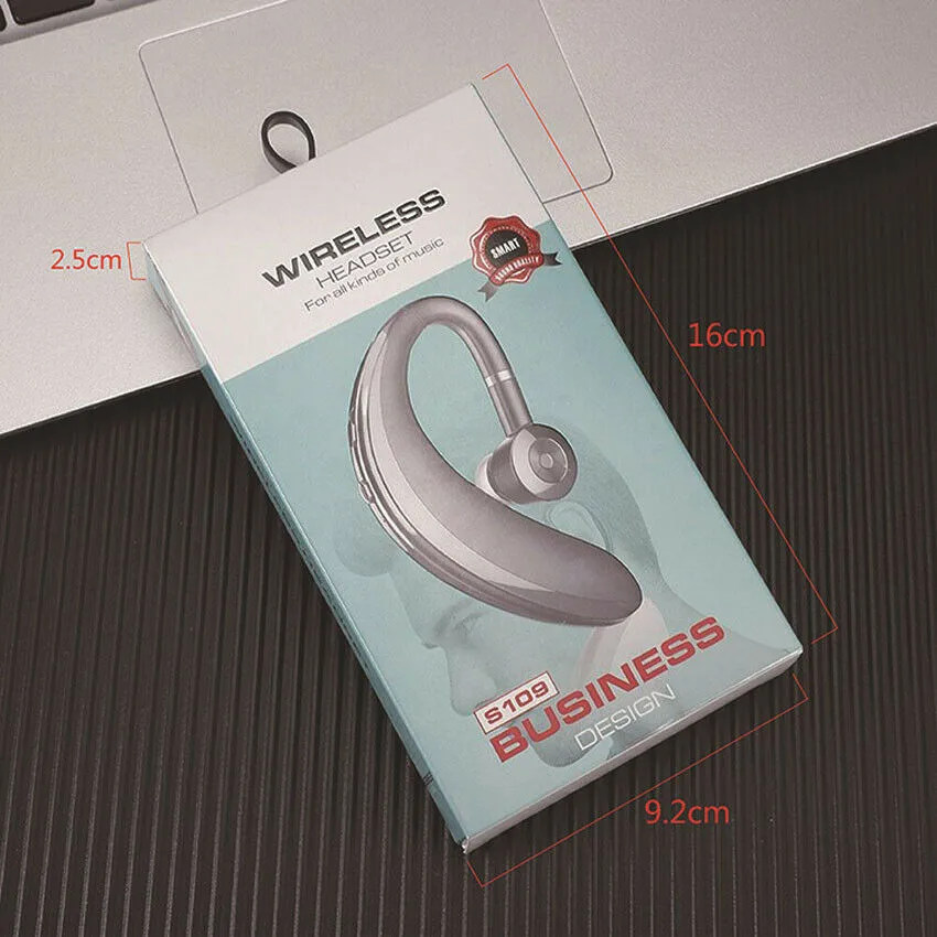 Bluetooth наушники с шумоподавлением Бизнес Беспроводная bluetooth-гарнитура микрофоном