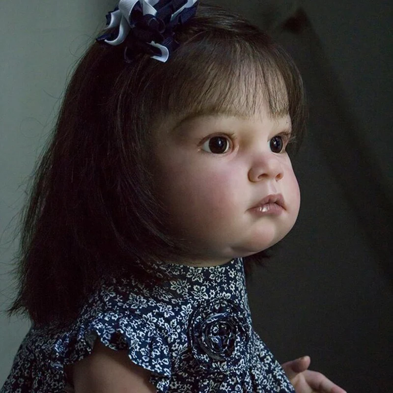 

28Inch Reborn Doll Kit Huge Toddler Reborn Baby Girl Tatiana Fresh Color Kit Diy Unpainted Blank Doll Drop Shipping