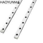 Миниатюрная линейная направляющая MGN без блока слайдера, запчасти для 3D-принтера CNC, линейная направляющая MGN15 MGN12 MGN9 MGN7, длина 100 мм-1000 мм, 2 шт.