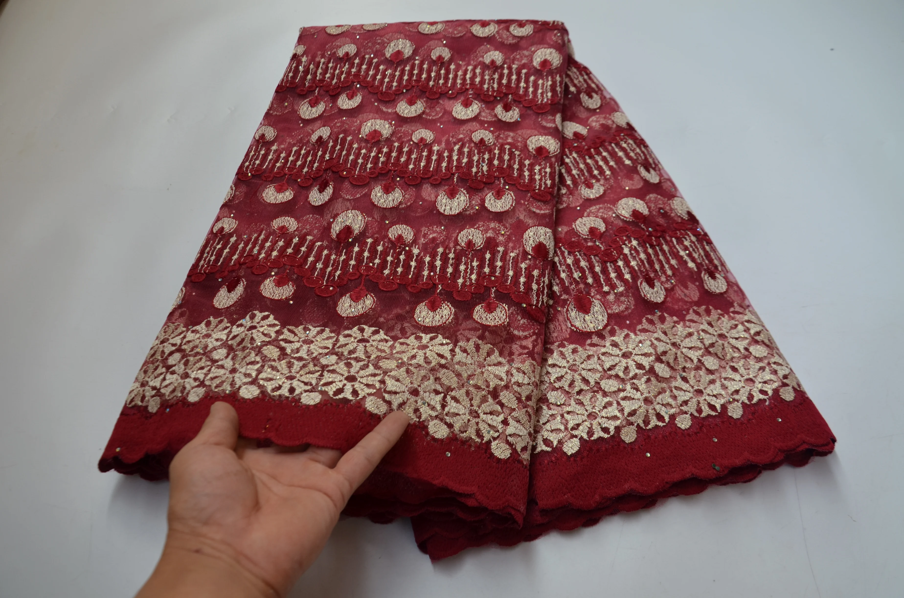 Африканский тюль кружевная ткань 2020 Африканское французское кружево высокого