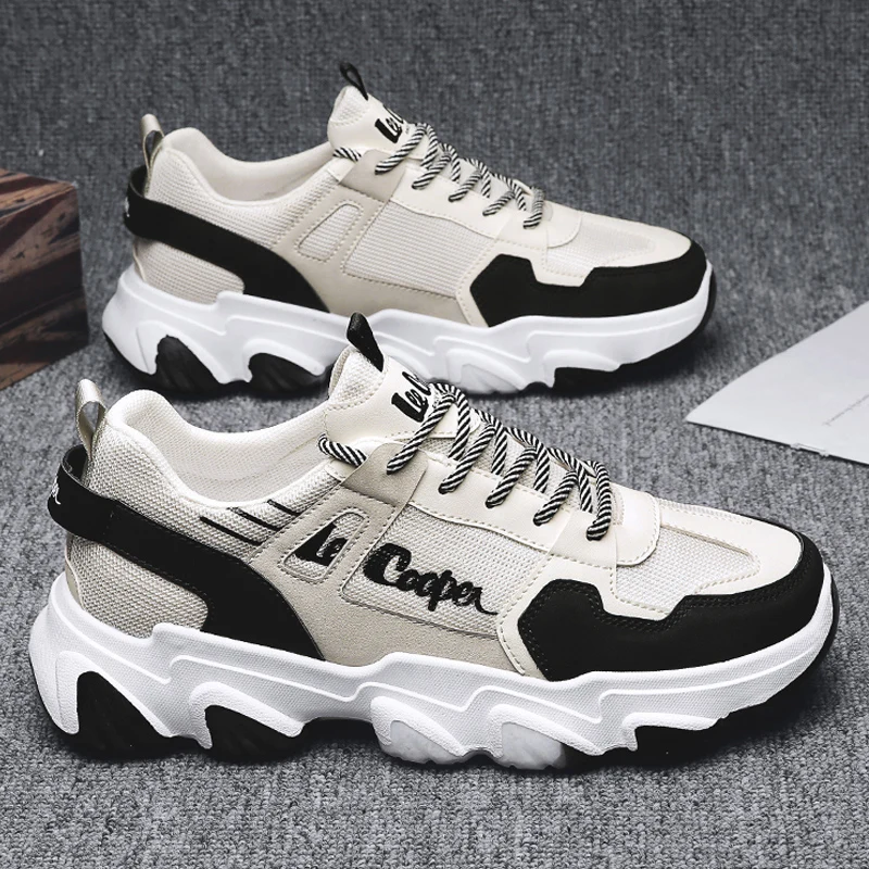 

CRLAYDK Sneakers for Men Breathable Flat Trainers Outdoor Sports Shoes Running Casual Driving Increased Youth Zapatillas Mujer