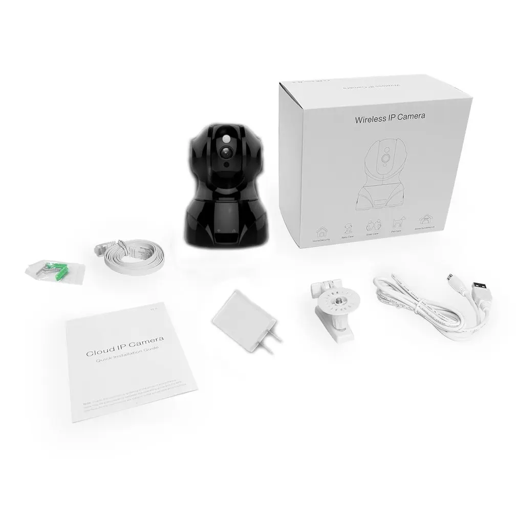 2.4GHz Wireless WiFi IP Camera 1080P HD Baby Monitor Motion Detection Two Way Audio Night Vision Home Security | Безопасность и