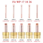 Цанга TIG 1,01,62,43,24,0 ММ, корпус газовой линзы 10N22 10N23 10N24 10N25 54N20 45V0204 45V116 45V64 995795 45V64