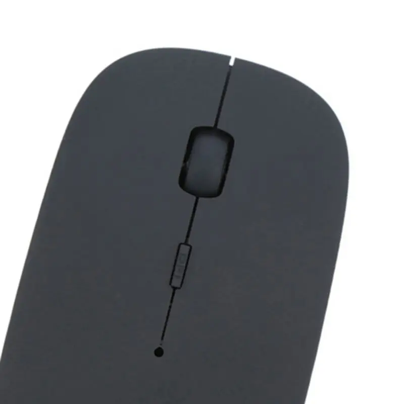 Беспроводная перезаряжаемая ультратонкая Бесшумная мышь 2 4 ГГц сухая