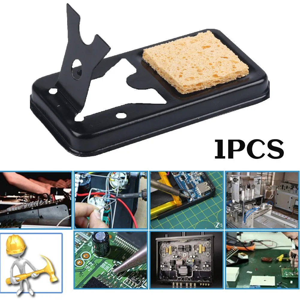 

YS Type Support With Sponge Luo Iron Bracket All Metal Soldering Iron Stand Soldering Irons, With A Sponge