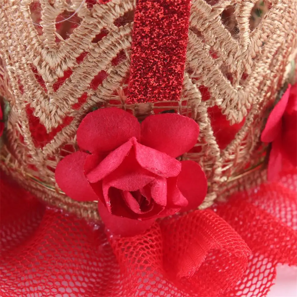 1 шт. Шапка для празднования дня рождения "Счастливый день рождения" с украшением в виде короны принцессы для детей от 1-го года.