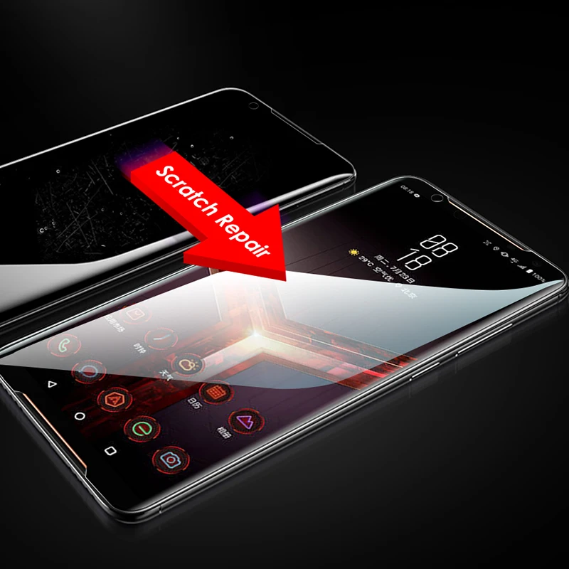 Изогнутая нано-Гидрогелевая пленка для Asus ROG Phone 2 защита экрана объектив камеры