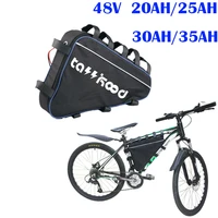 batterie 48v 35ah bafang triangle lithium battery pack 48v 1000w 1500w electric bike battery batterie velo electrique fiets accu