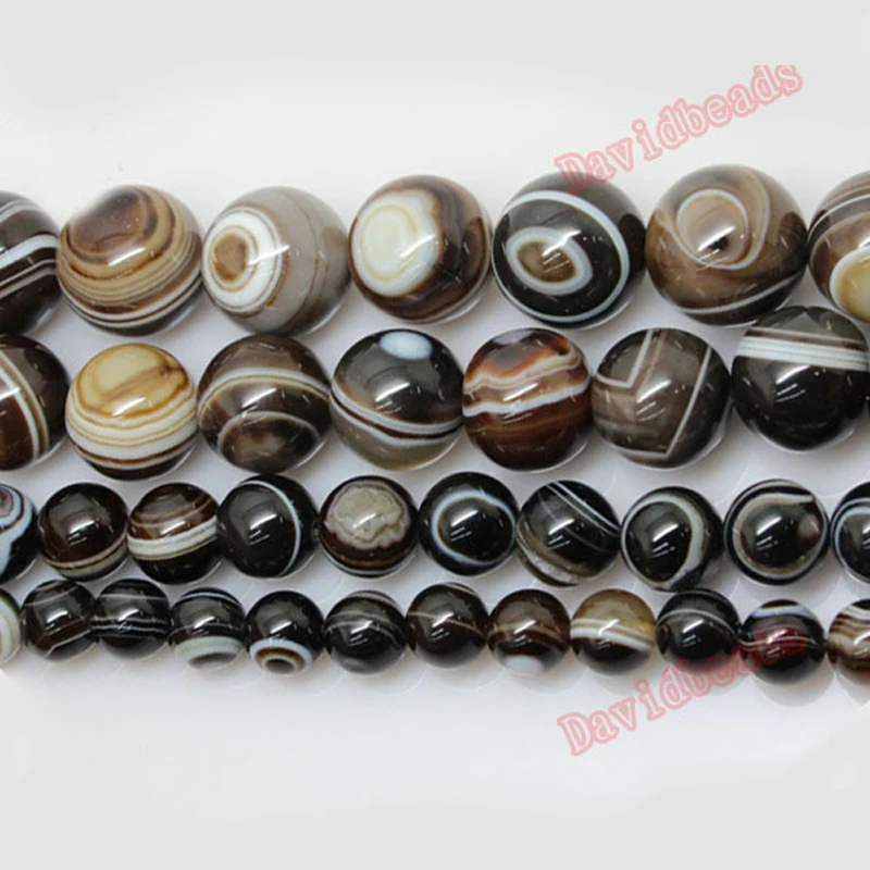 Бесплатная доставка высококачественные гладкие круглые бусины кофейного цвета