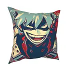 Katsuki Bakugo надеюсь мой герой Академия Подушка Чехол Печатный чехол для подушки из полиэстера украшения подушки Чехол, декоративная наволочка на молнии 40X40cm