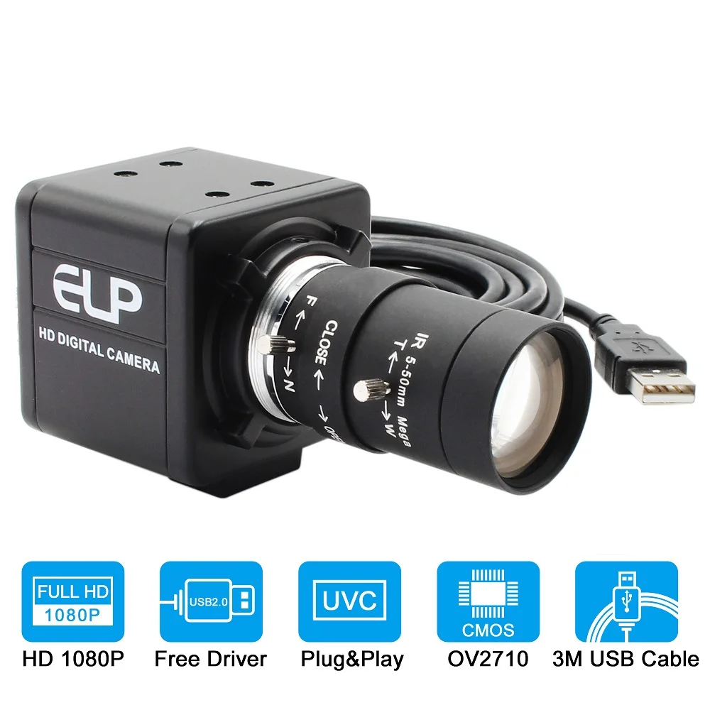 Мини веб камера для ПК 1080P Full HD 30 кадров в секунду 60 120 USB с ручным зумом