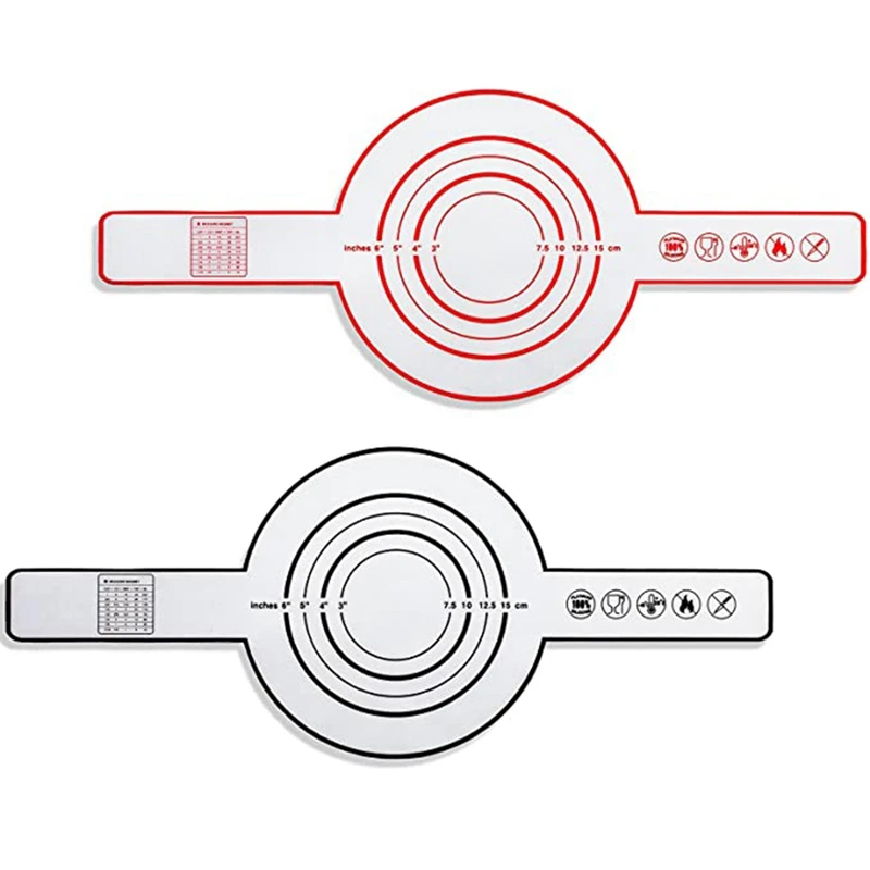 

Силиконовый коврик для выпечки для голландской печи, антипригарный коврик для выпечки хлеба с длинной ручкой, многоразовые листы 8,3 дюйма