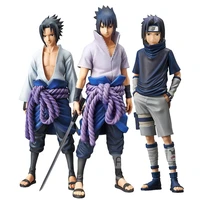 5 style anime cosplay figurine shippuuden uchiha sasuke figurine action figure ornaments boy gift model pvc material toys