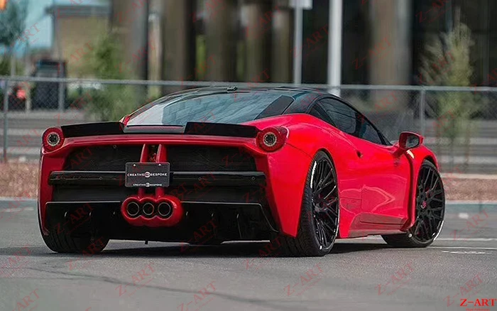 Z-ART модифицированный Комплект кузова для Ferrari 458 тюнинг тела комплект для Ferrari 458 ремонт тела комплект аэродинамическая настройка Комплект