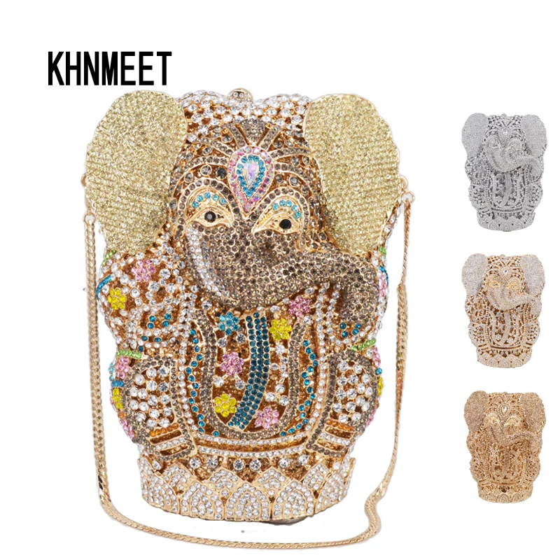 Блестящие Роскошные вечерние сумки с кристаллами дизайнерские сумки-клатчи в