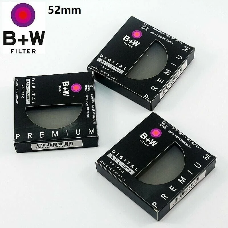 

B+W 52mm CPL KSM Digital XS-PRO MRC Nano Haze Filter CIR-PL Polarizer/Polarizing