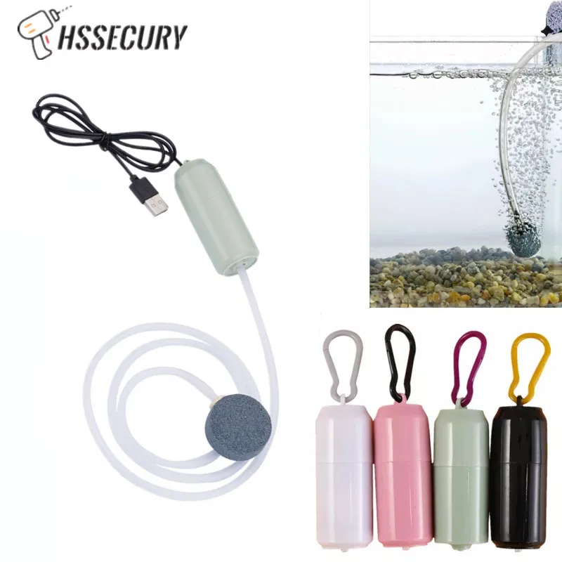 Mini Aquarium Oxygen Air Pump Portable USB Silent Energy Saving Fish Air Pump Small 5v 1W Tank Oxygenator Aquarium Accessories solar powered aquarium air pump waterproof usb oxygenator aerator air pump oxygen for pool pond aquarium oxygen fish air pump