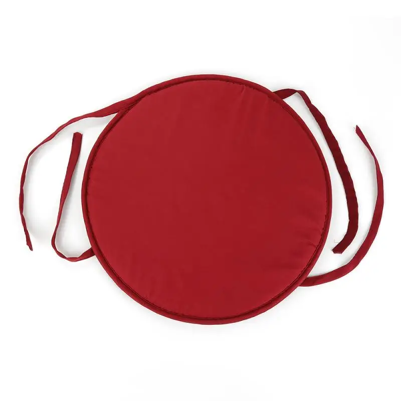 Круглые подушки из полиэфирного волокна офисные для сиденья кресла с ремнем