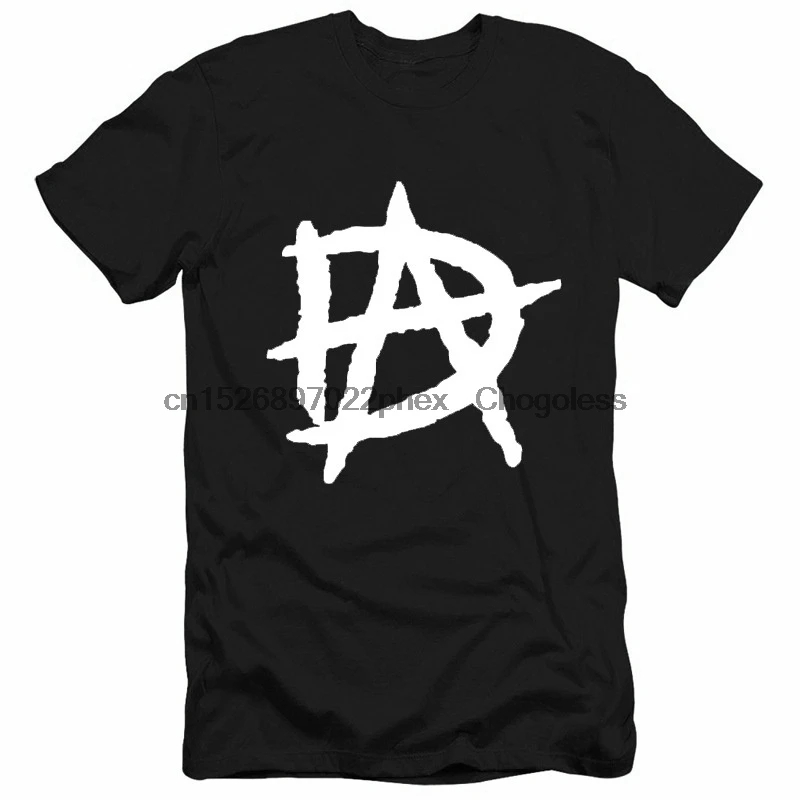 Модные повседневные футболки с коротким рукавом логотипом DA Dean Ambrose топы