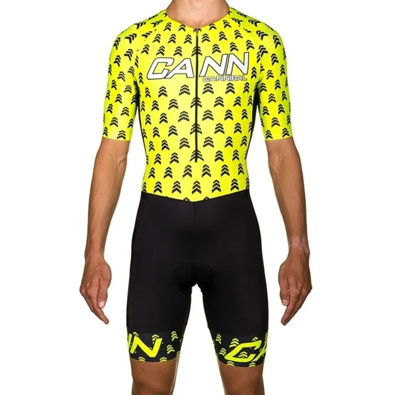 Костюм для велоспорта CANNIBAL мужской костюм триатлона на лето|Велосипедные