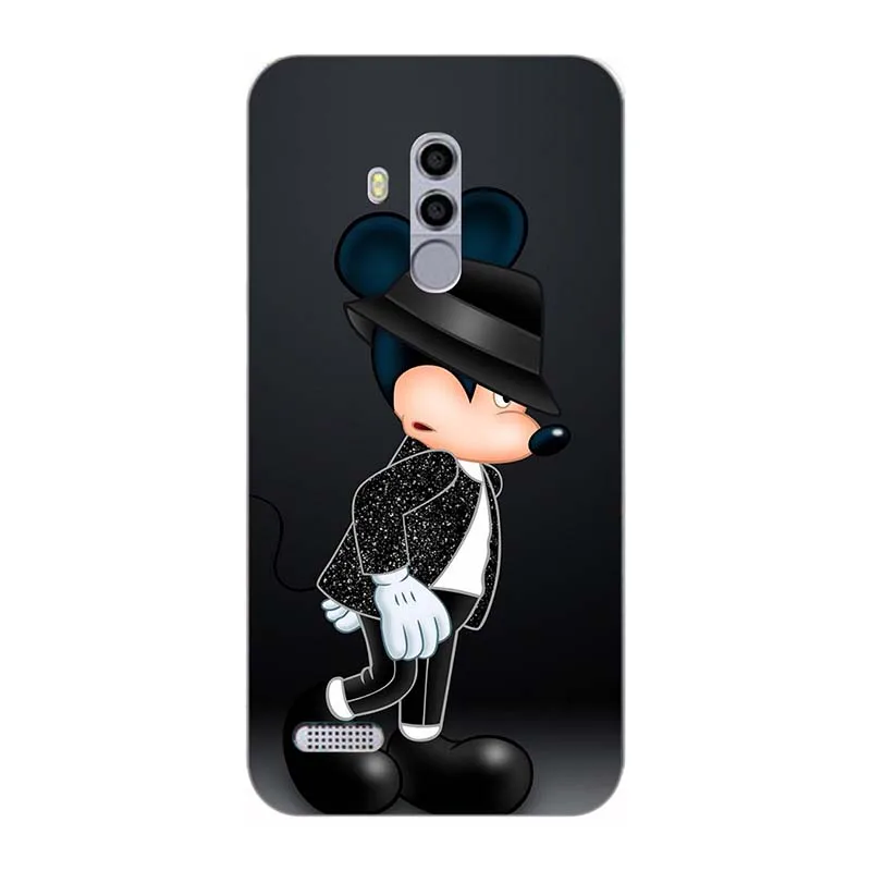 A109 Мягкий чехол из ТПУ с принтом для Leagoo T8S оригинальные чехлы для телефона силиконовые чехлы цветок Para красочные Coque для Leagoo T8 S HD - Цвет: A109