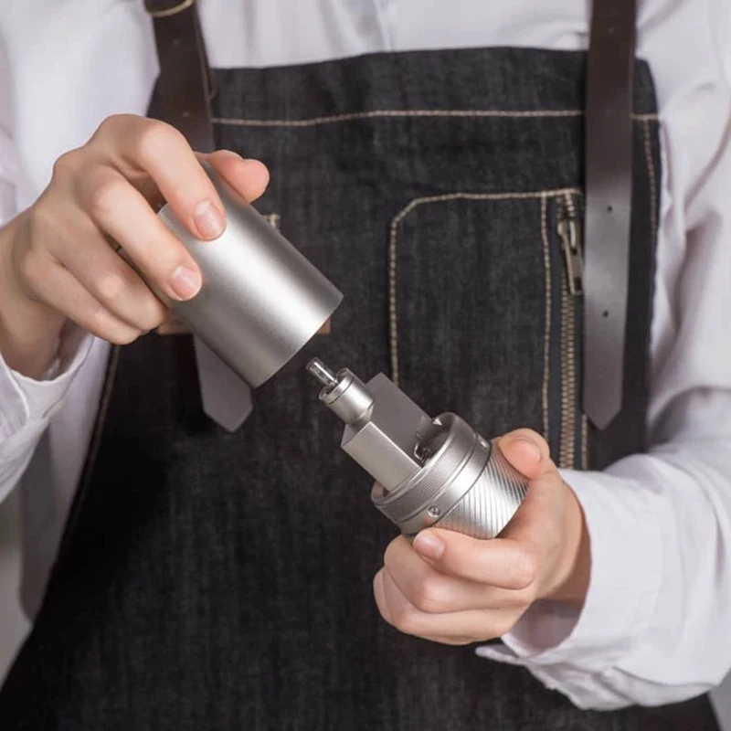 1Zpresso мини ручная кофемолка серии Q портативная кофейная мельница Простая