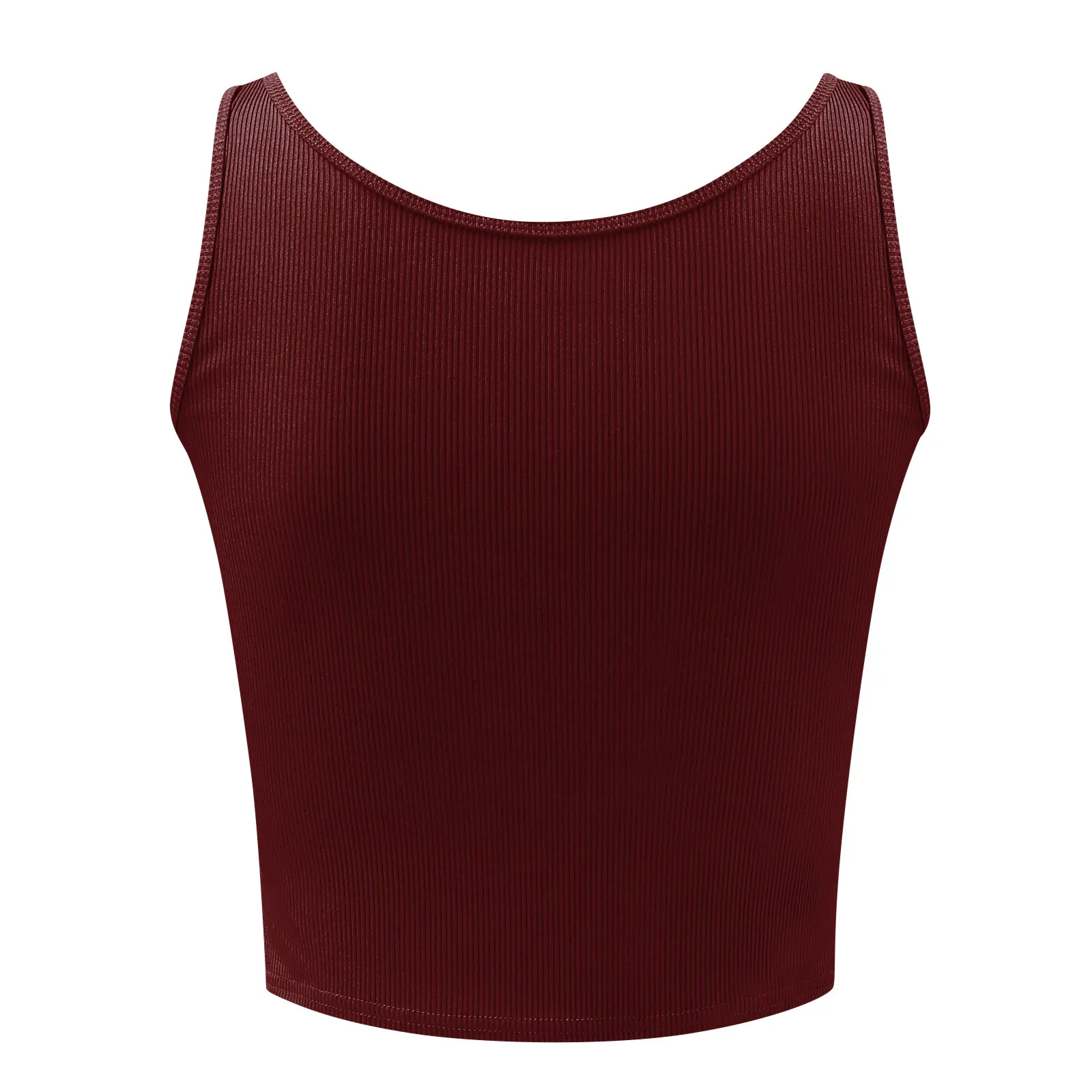 

Sports Bra Woman Fashion Casual V-Neck Tank Tops Solid Ladies Sexy Cami Swing Vest Clubwear Seamless Bra