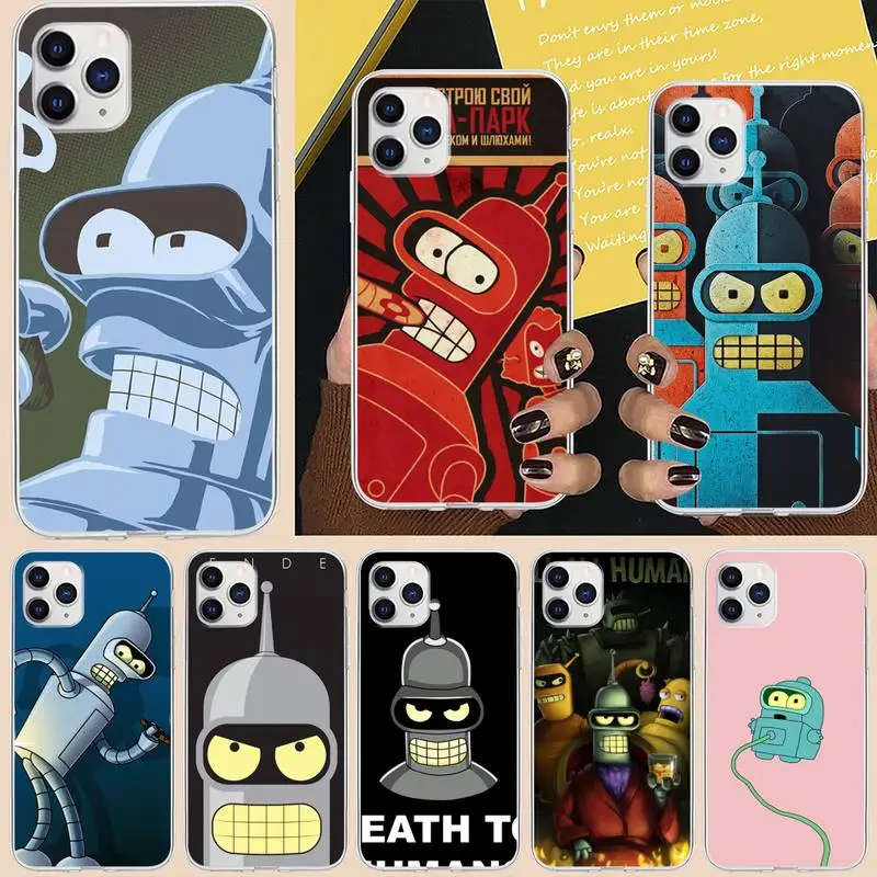 

Cute F-Futuramas for kid Phone Case For Iphone 5 SE 2020 6 6s 7 8 plus X Xr XS 11 12 13 Mini Pro Max Fundas Cover