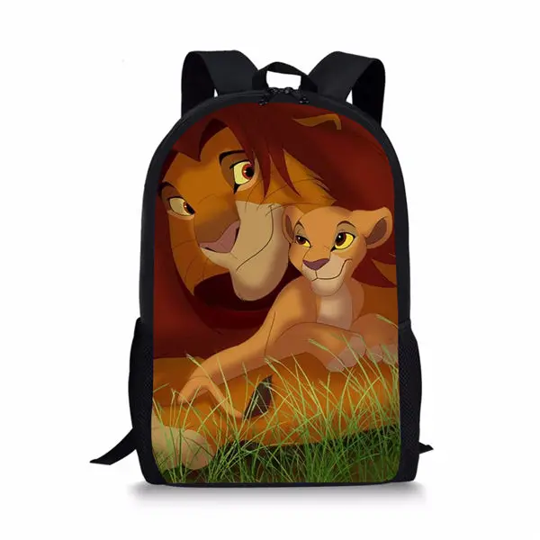 CDWX2812C HaoYun Детский Школьный Рюкзак Kawaii The Lion King школьные сумки с рисунком героев мультфильмов, маленькие животные, комплект из 3 предметов, школьные сумки - Цвет: CDWX2812C