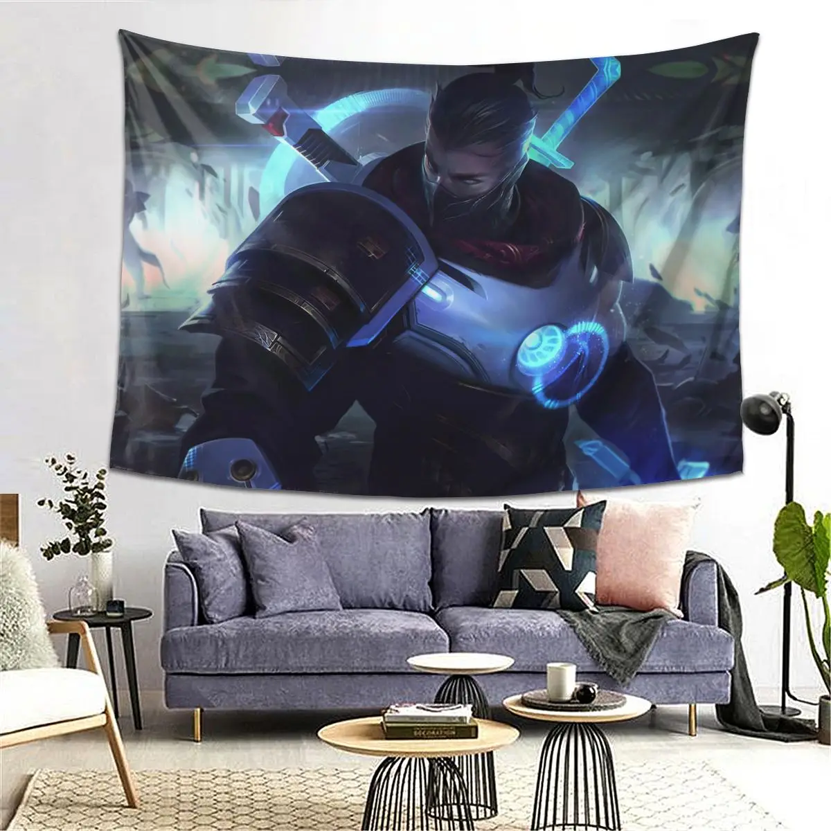 

League Of Legends Tapestry Ornament Wall Hanging Tapestry Carpet Xmas Home Deocr Yoga Pad Bedspread Beach Mat Gift tapiz