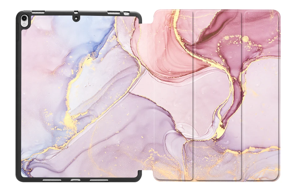 MTT чехол для планшета для iPad Pro Air 10,5 дюймов мраморная текстура из искусственной кожи+ Мягкий ТПУ задний смарт-чехол с держателем карандаша