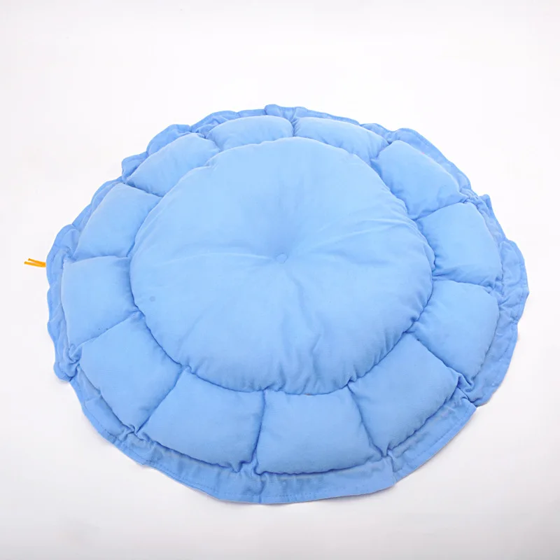 Круглая Pet Kennel Pumpkin Nest Регулируемая PP хлопковая кровать для собаки кошки котенка