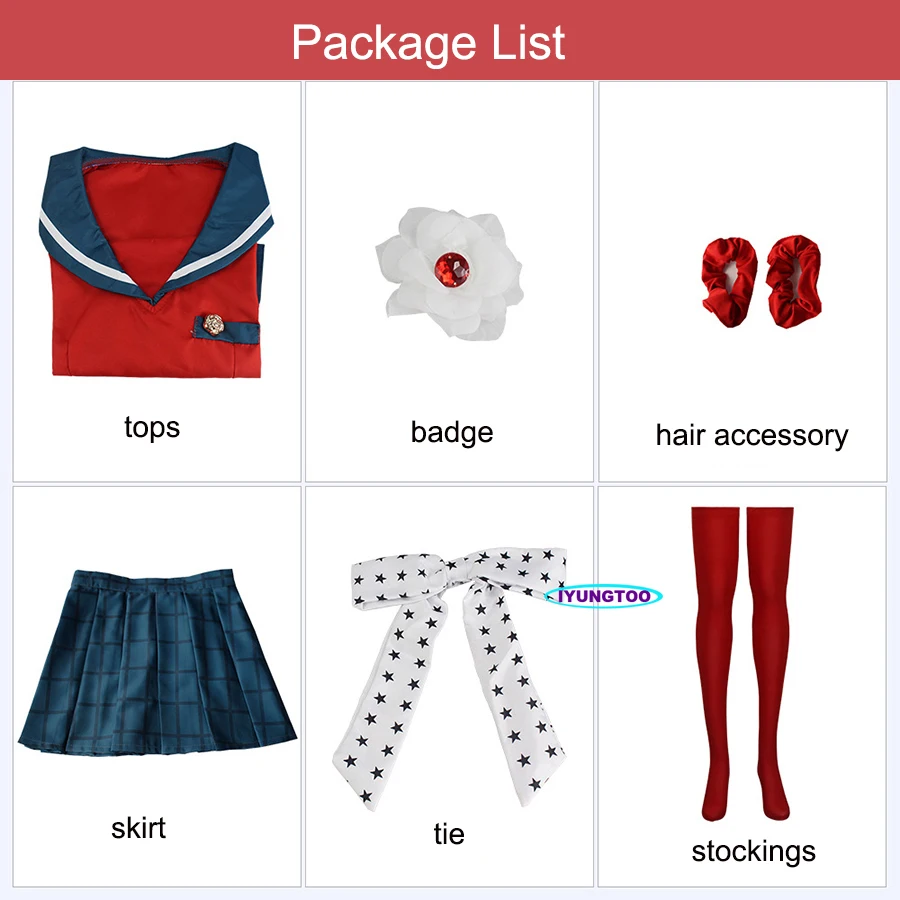 Косплей харукава Маки из аниме данганронпа костюмы для косплея школьная форма с