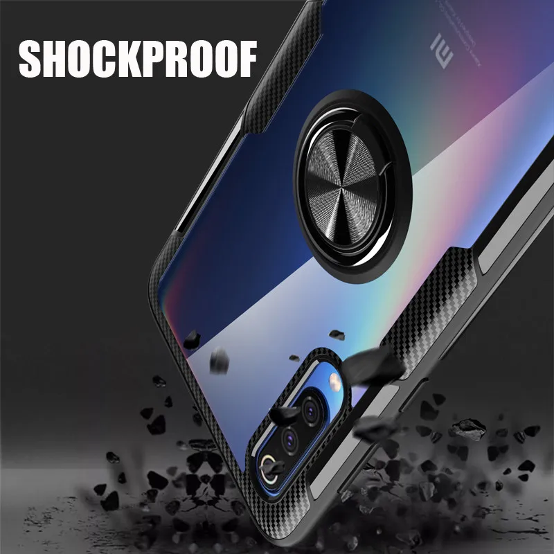 Прозрачный чехол для Xiaomi mi 9 8 SE mi 9 mi 8 mi 8 Pro Lite с кольцом и подставкой, прозрачный противоударный защитный чехол Xiaomi mi 9T mi 9 8 Pro