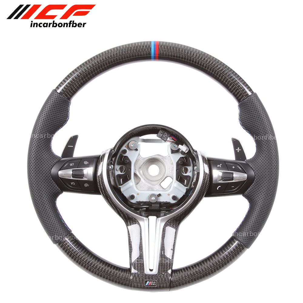 

Рулевое колесо из углеродного волокна для BMW F87 M2 F80 M3 F82 F83 F15 F34 F20 F21 F25 X5
