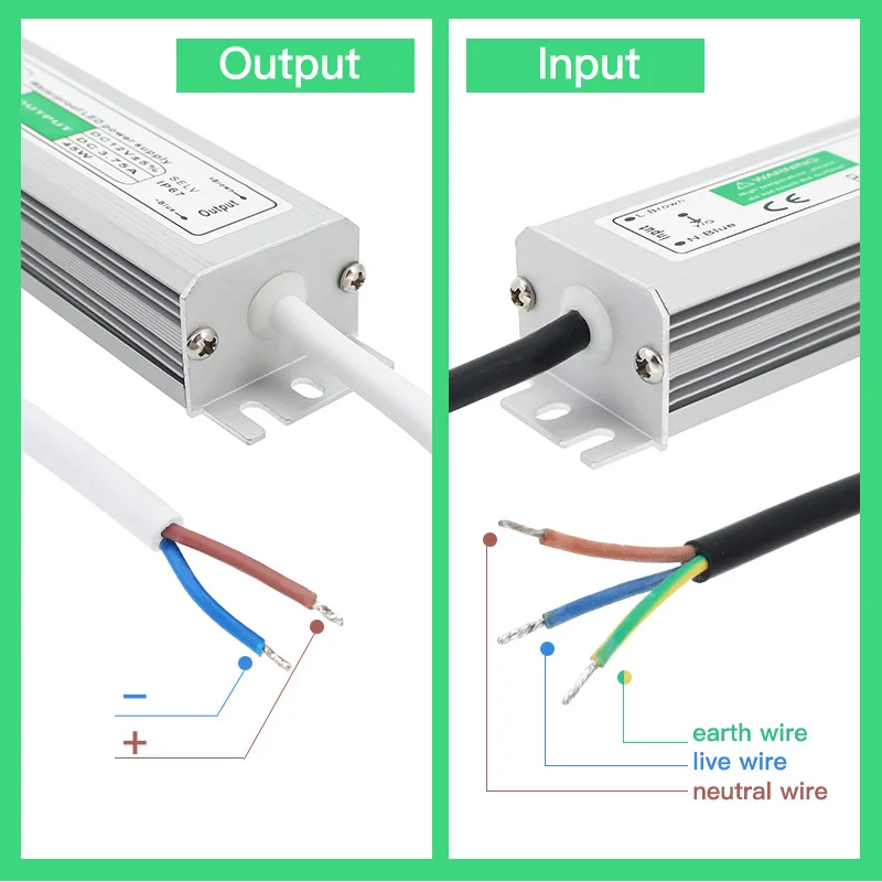 Трансформатор переменного тока 220 В 12 светодиодный драйвер источник питания 10 Вт