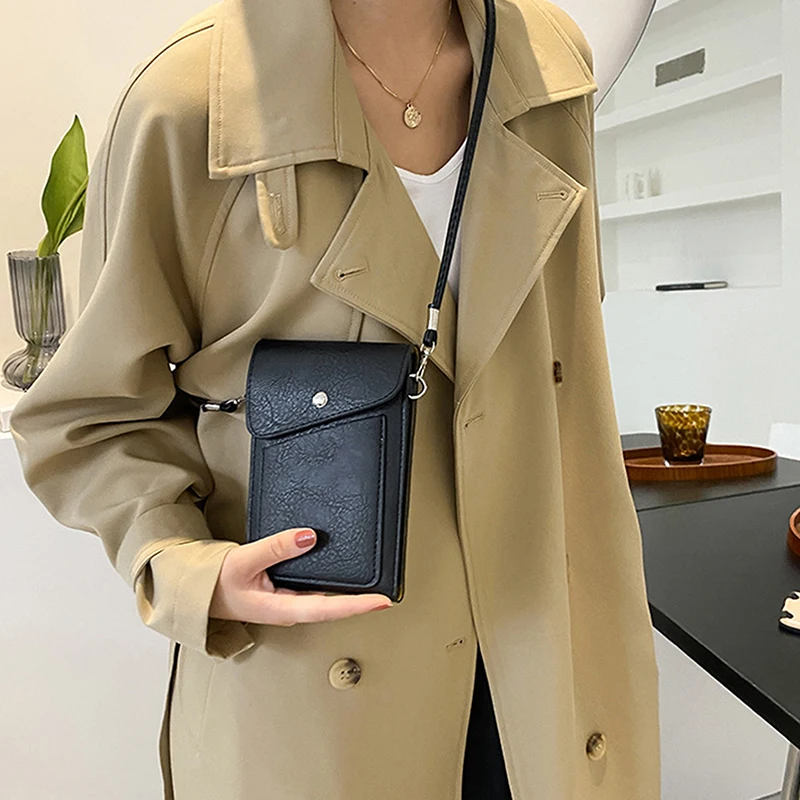 

Women Handbags Famous Brand Pu Leather Crossbody Bags Phone Purse Card Holders Large Capacity Shoulder Bags Flap