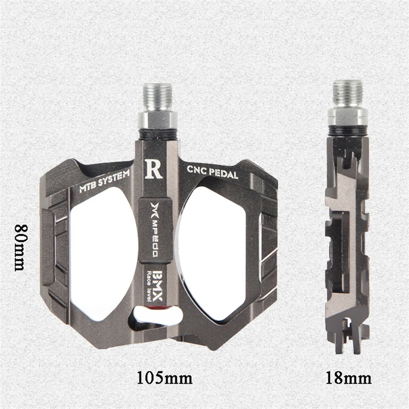 Педали для горного велосипеда BMX велосипедные педали из алюминиевого сплава с 3