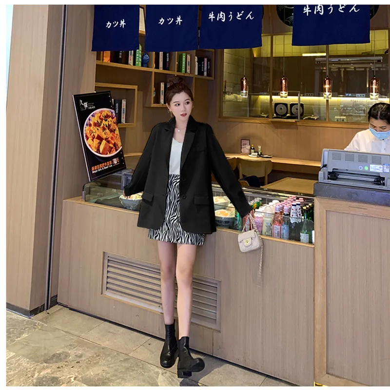 Women Solid Color Single Breasted Casual Blazers Jackets Office Lady Work Suit Coat Ladies Basic Pocket Outerwear | Женская одежда