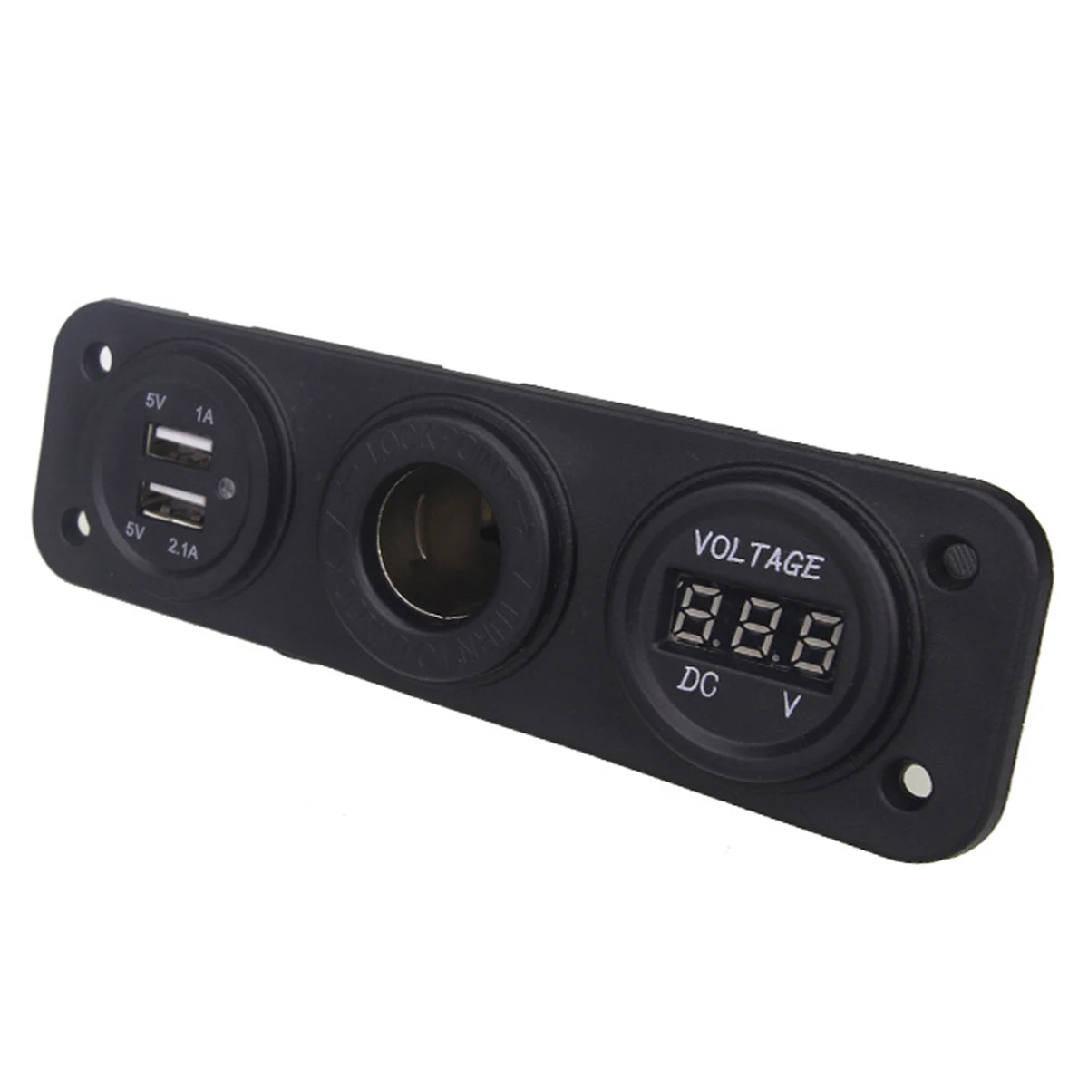 Гнездо для автомобильного прикуривателя с разъемом 12V Dual USB Автомобильное